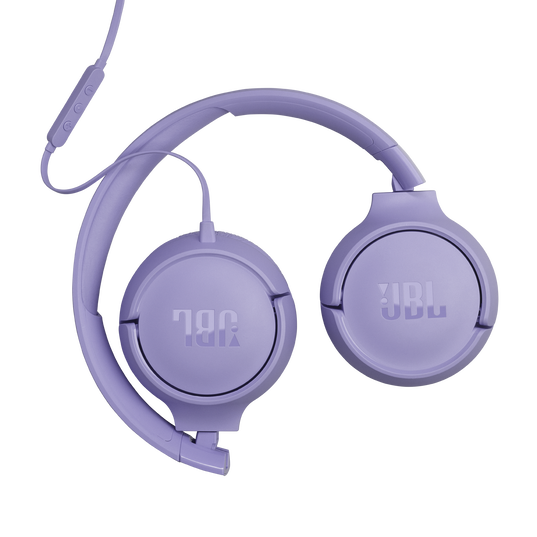 JBL Tune 520C USB-C - Purple - Hi-Res wired on-ear headphones - Bottom
